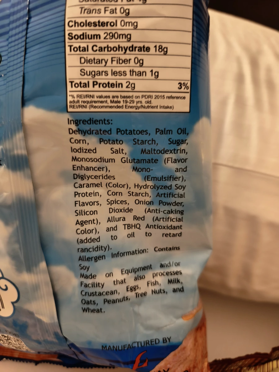 Oishi Marty's Baconette Strips 培根風味脆片