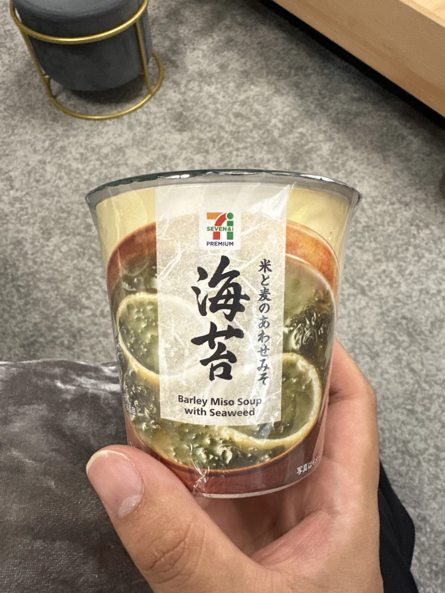 7-11 Premium 海苔大麥味噌湯