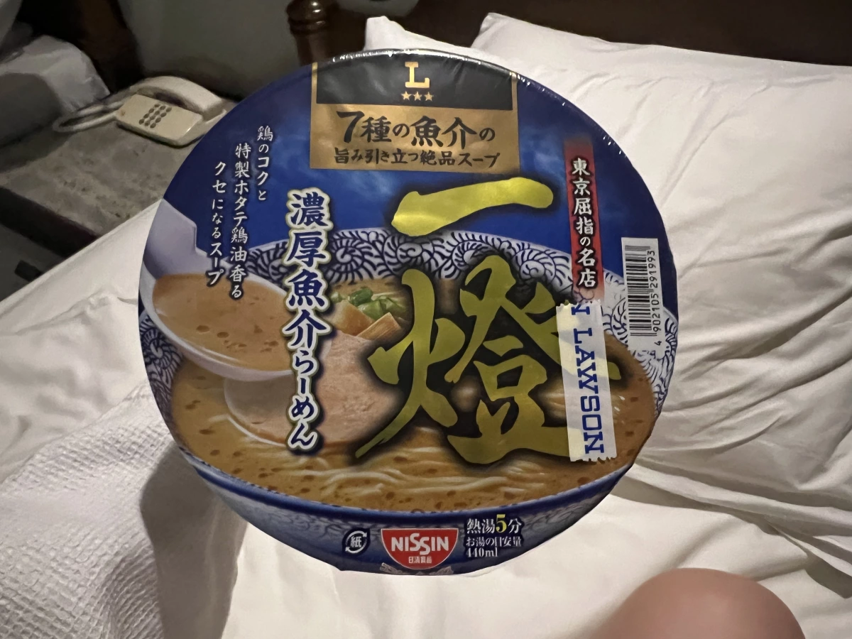 日清 麵屋一燈 濃厚魚介拉麵