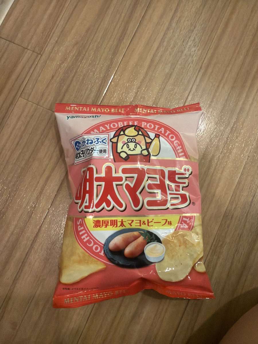 山芳製菓 明太子美乃滋牛肉風味洋芋片
