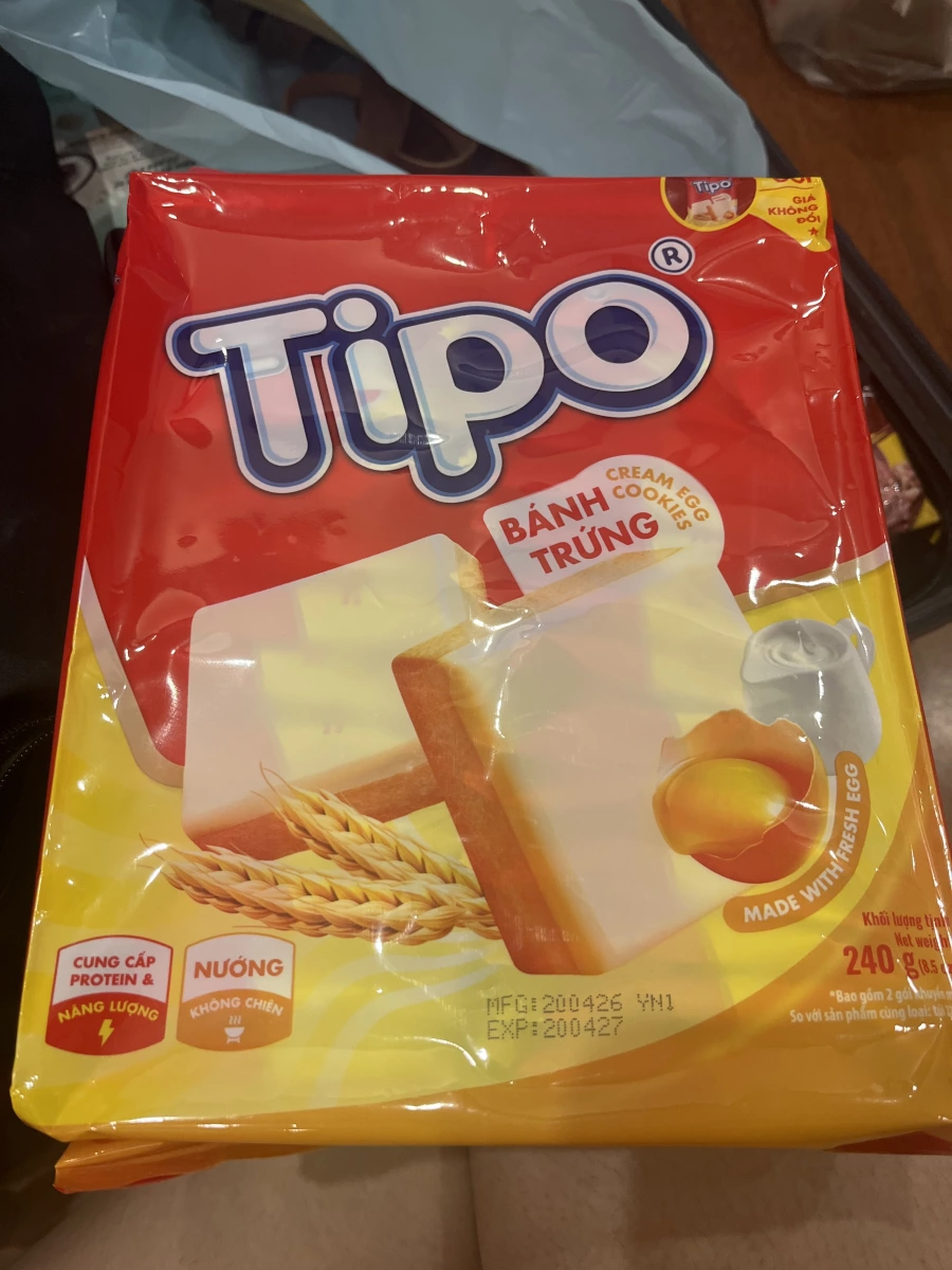 Tipo 越南雞蛋牛奶餅乾