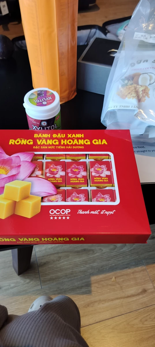 越南黃金龍皇家綠豆糕