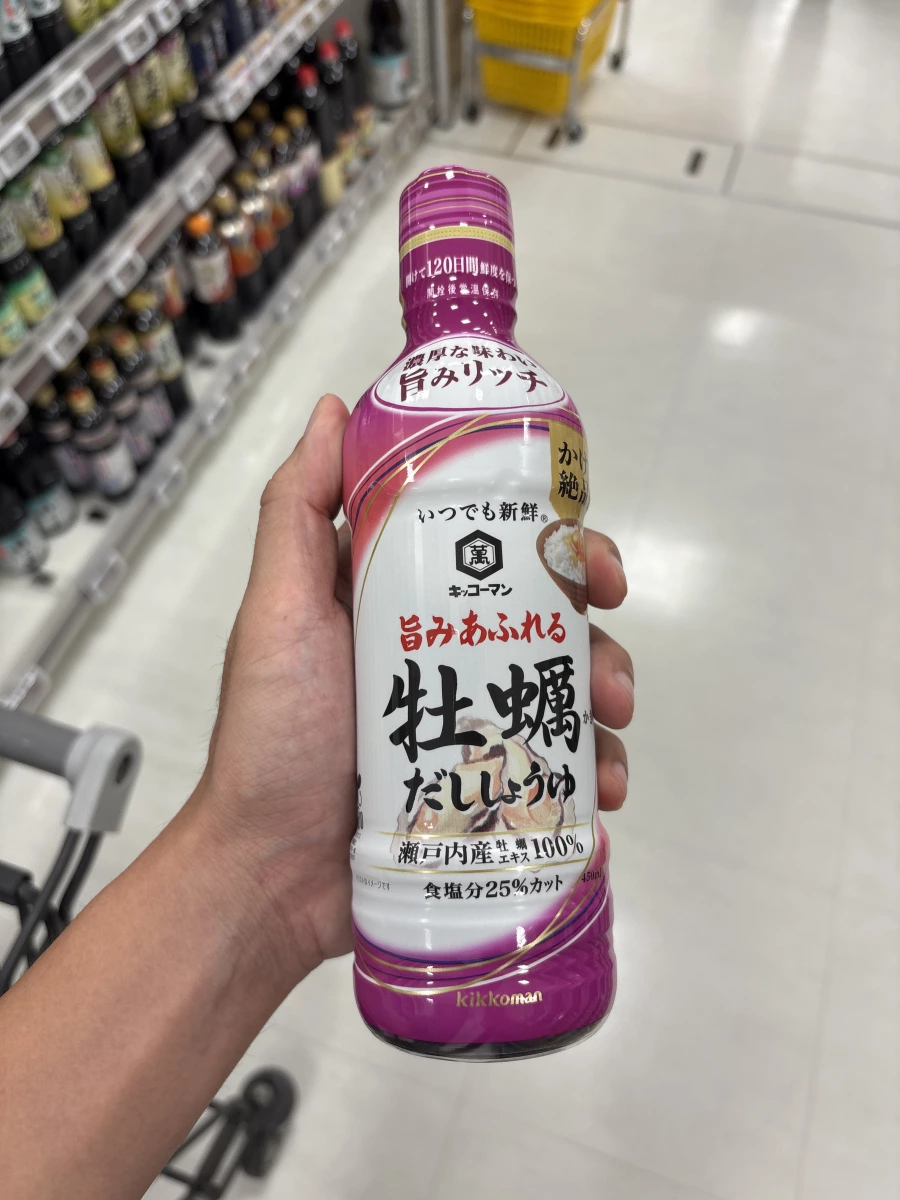 龜甲萬 牡蠣高湯醬油