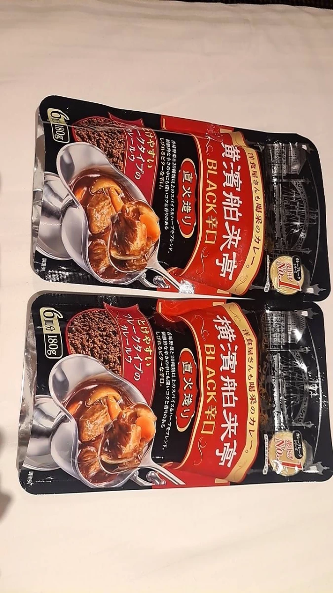 橫濱舶來亭 BLACK 辛口咖哩碎（咖哩塊）
