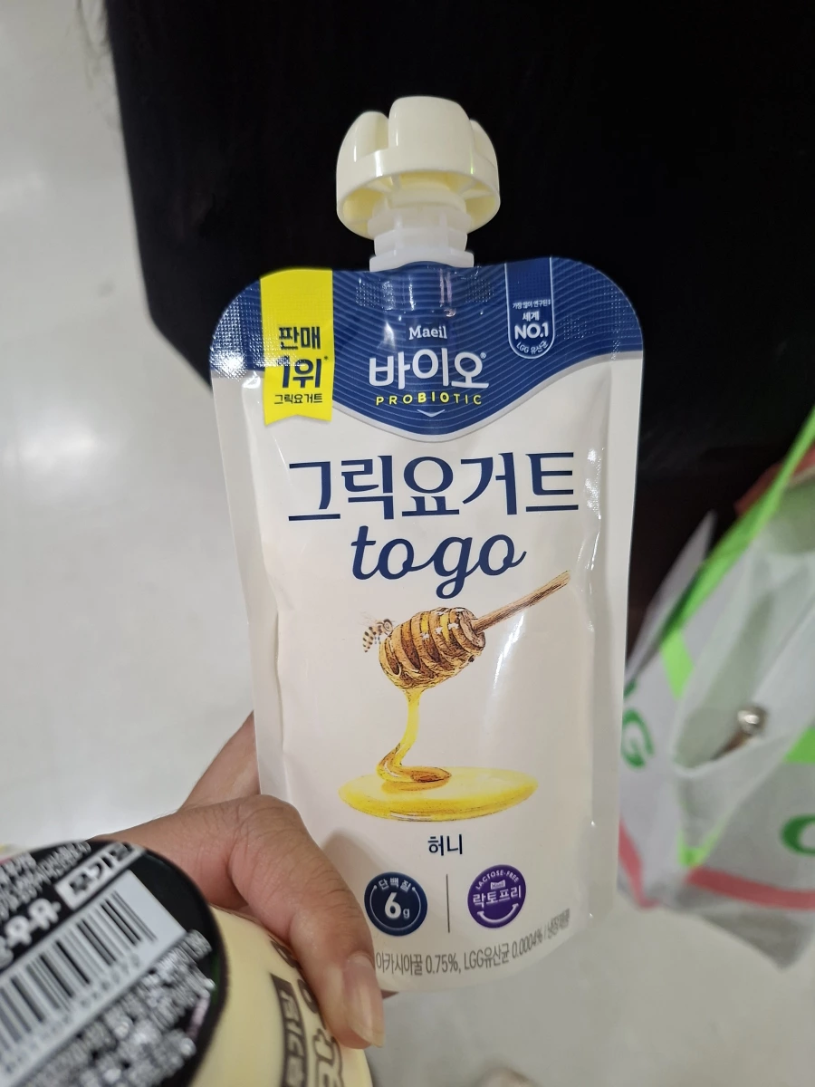 Maeil Bio 隨身包希臘優格 蜂蜜口味 (Maeil Bio Greek Yogurt To Go Honey)