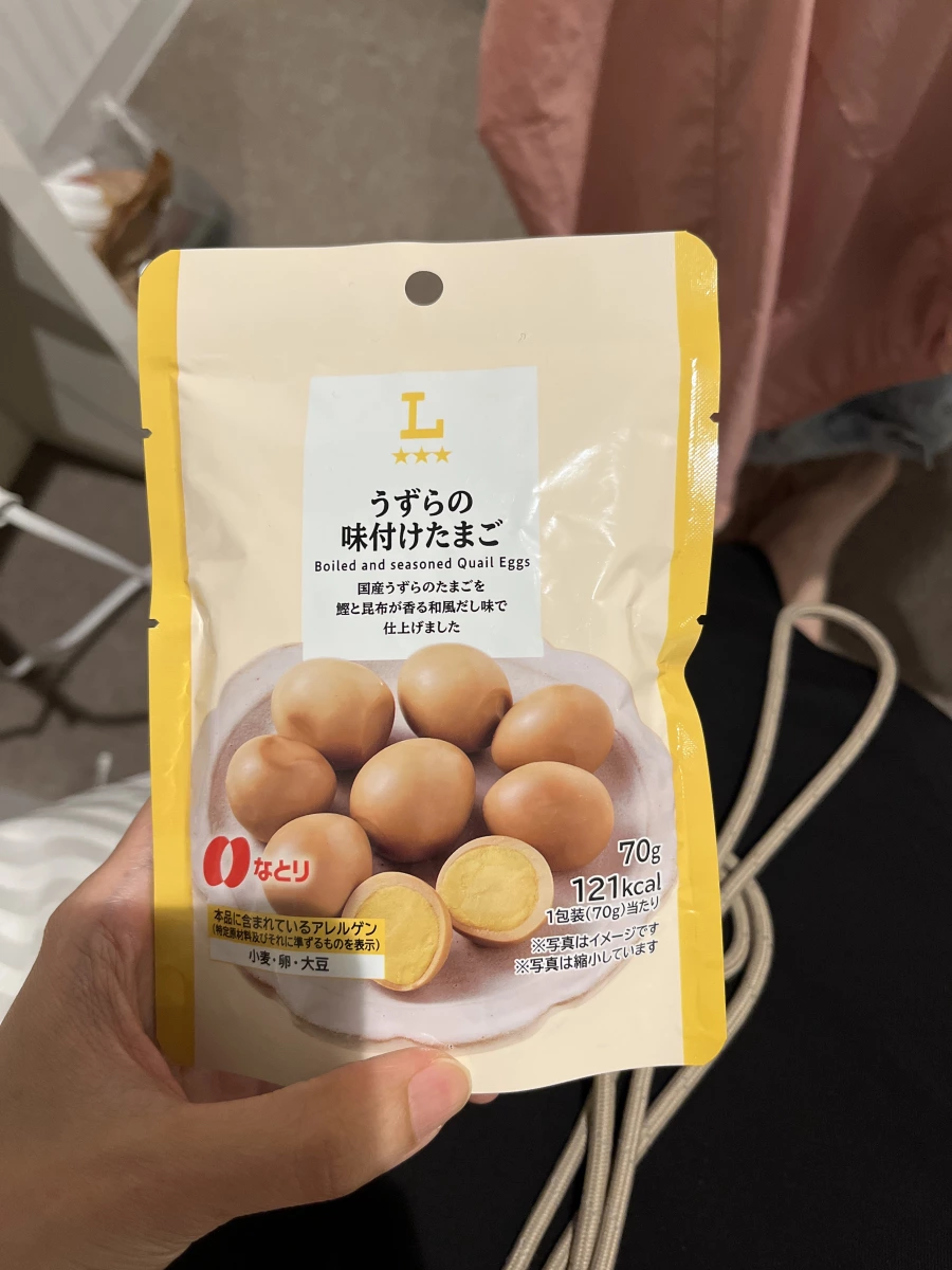 Lawson 鰹魚昆布風味滷鵪鶉蛋 (うずらの味付けたまご)