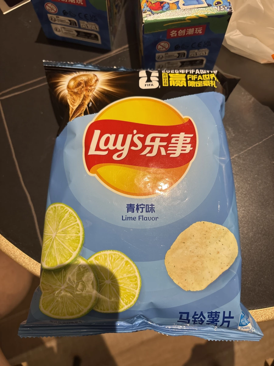 樂事洋芋片（青檸味）