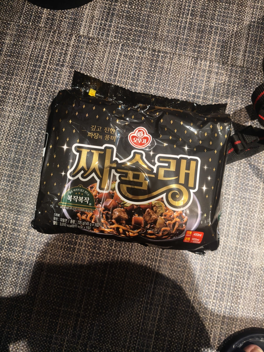 Ottogi 不倒翁 짜슐랭 韓式炸醬麵