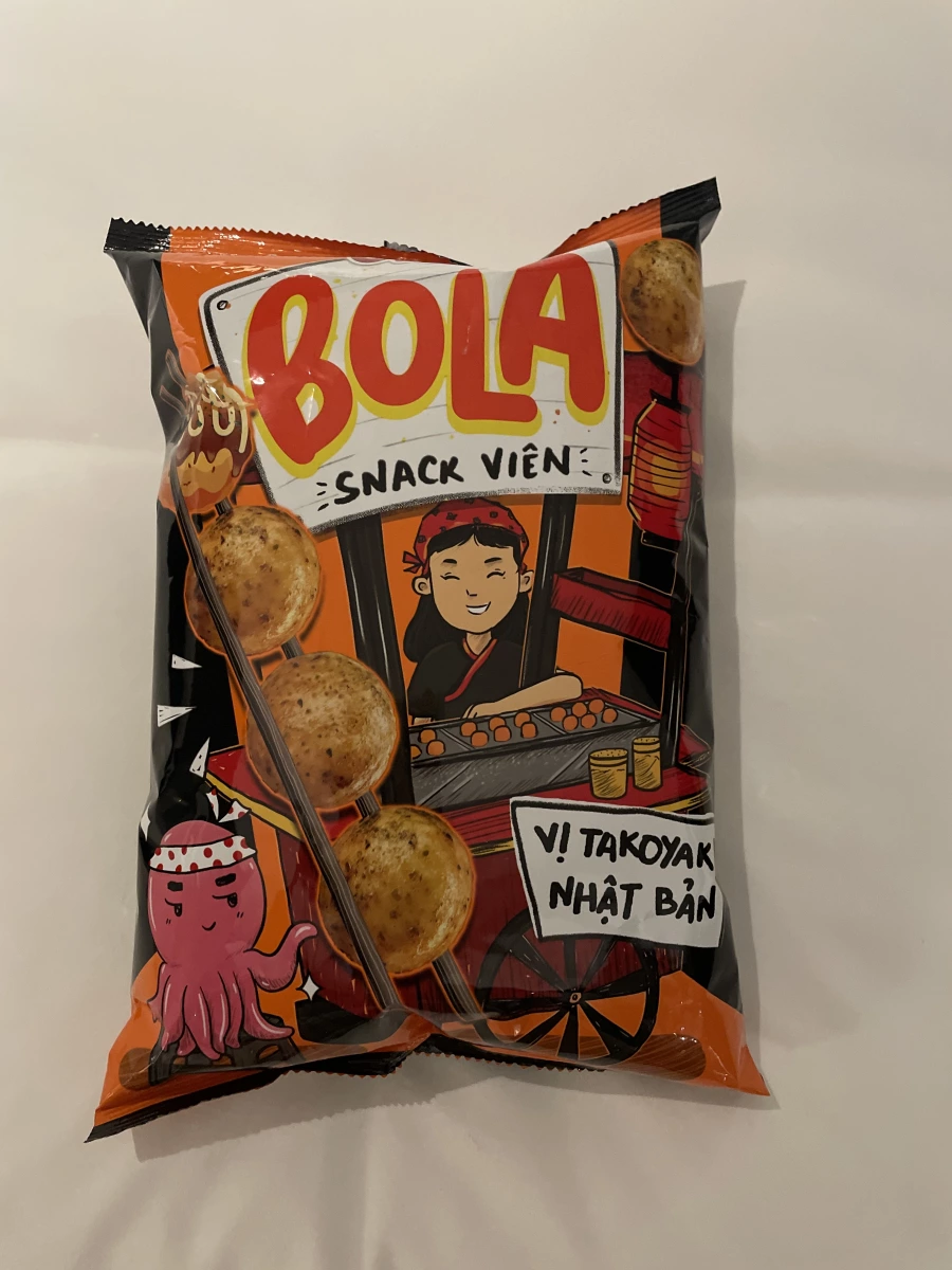 Oishi BOLA 章魚燒風味脆球零食