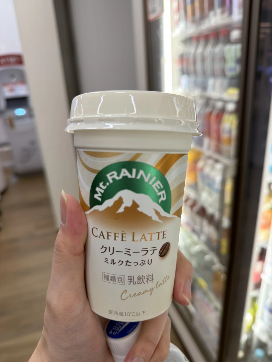 森永 Mt. RAINIER 拿鐵咖啡飲料 (Creamy Latte)