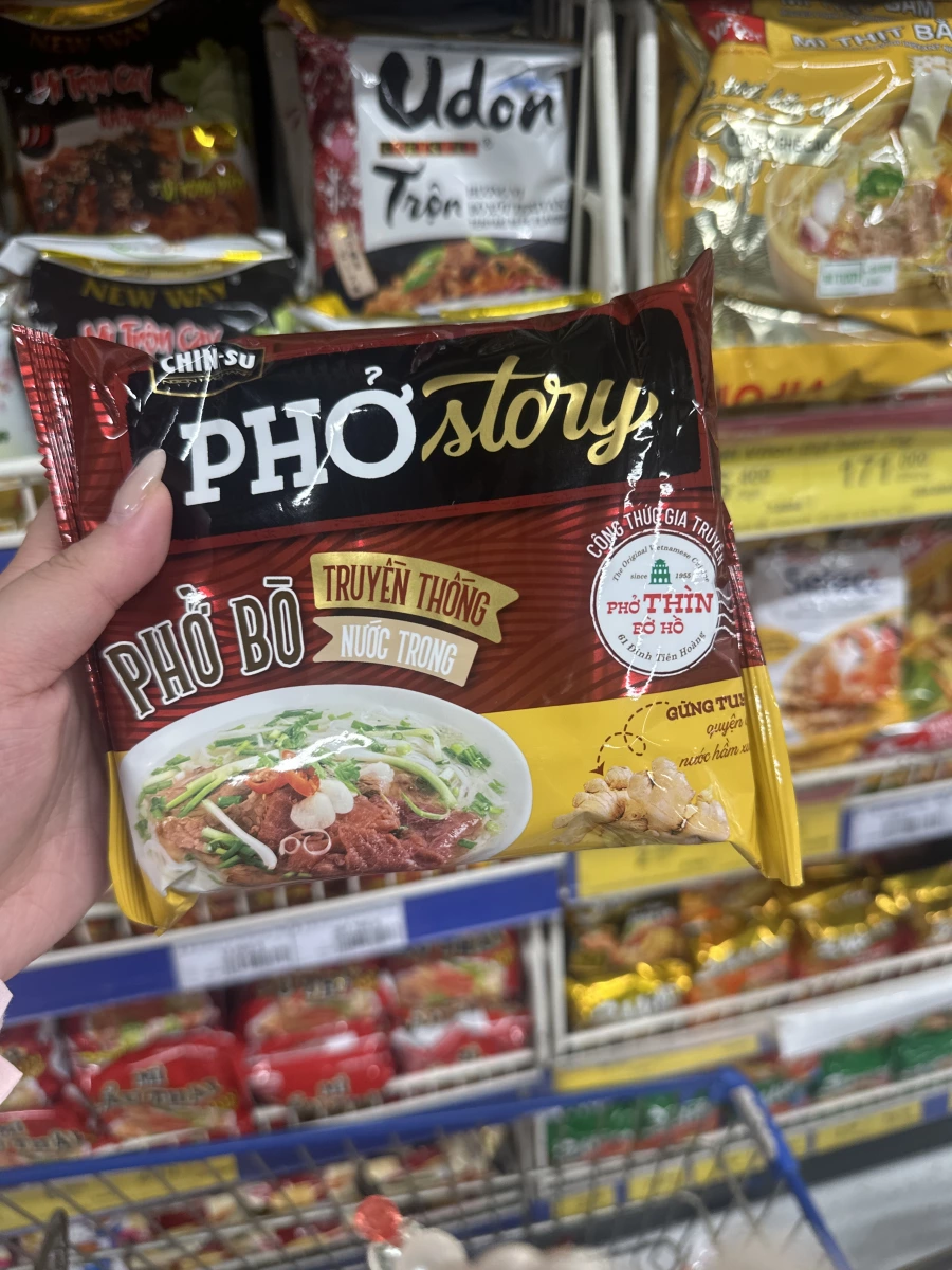 CHIN-SU PHỞ story 牛肉河粉 (袋裝)