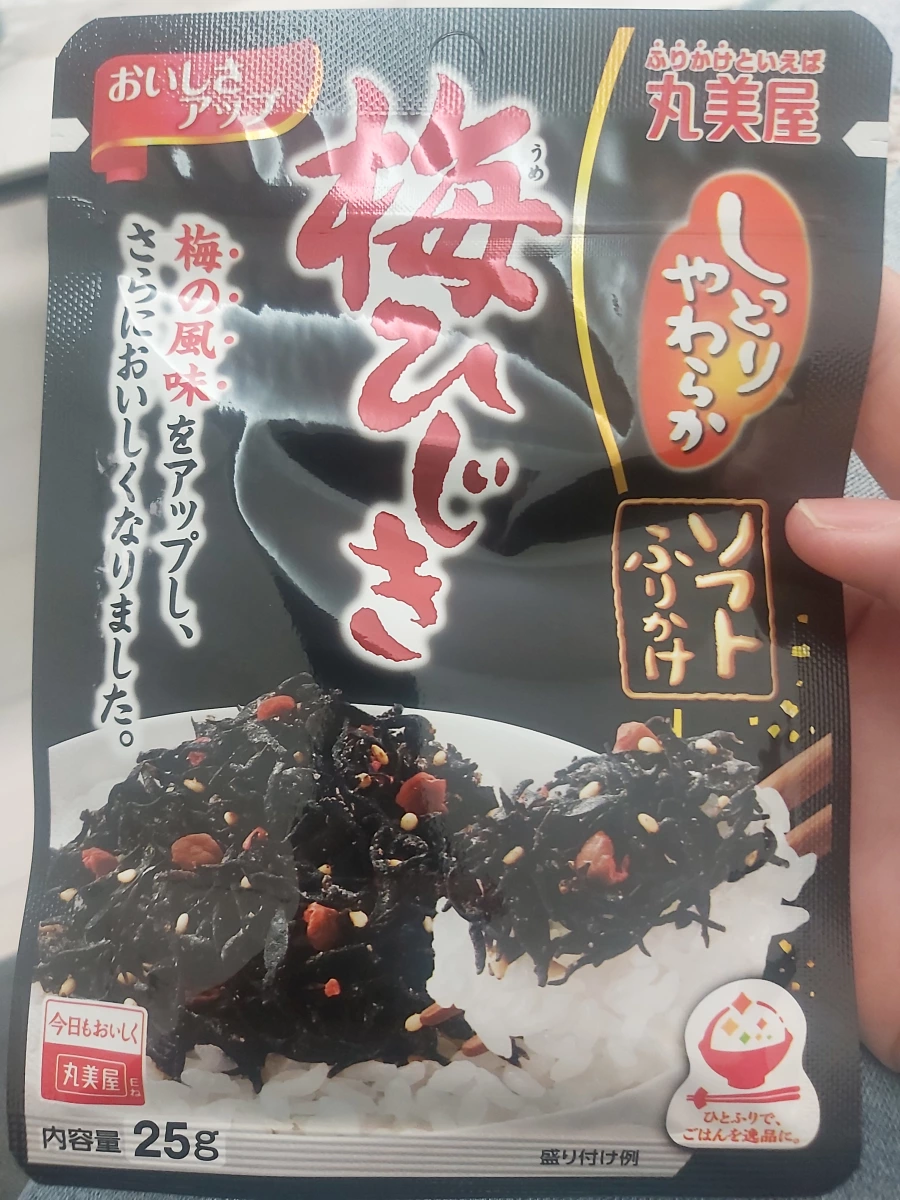 丸美屋梅子羊棲菜軟式香鬆