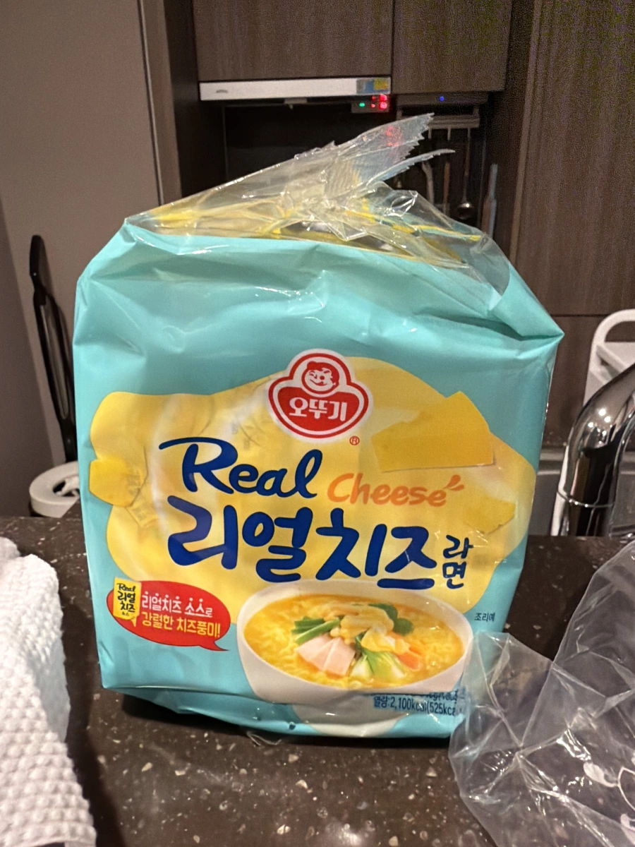 Ottogi 不倒翁 Real Cheese 真起司拉麵