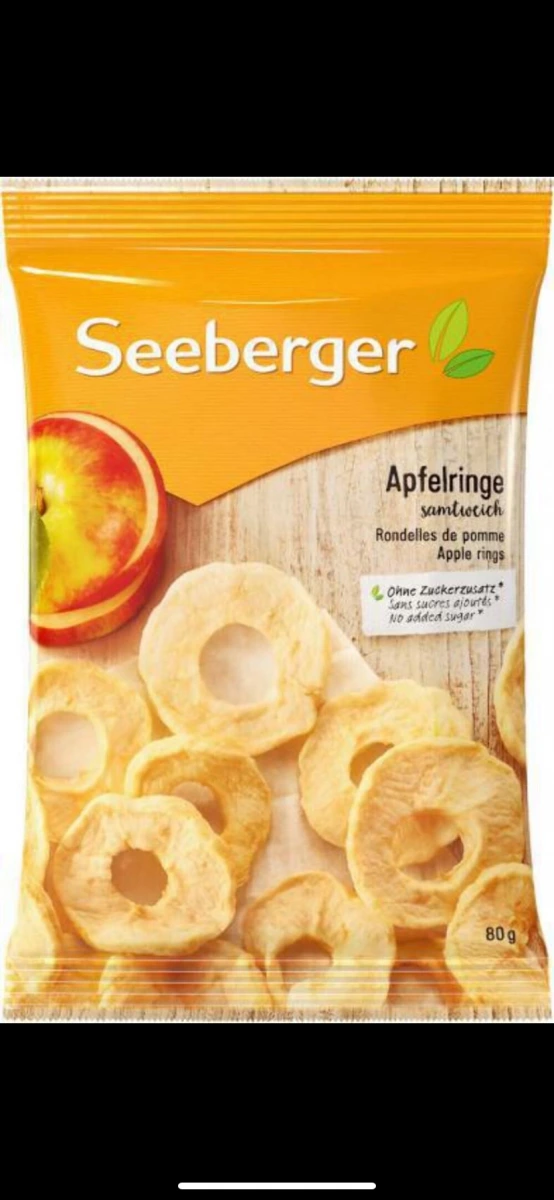 Seeberger 蘋果乾 (Apple Rings)