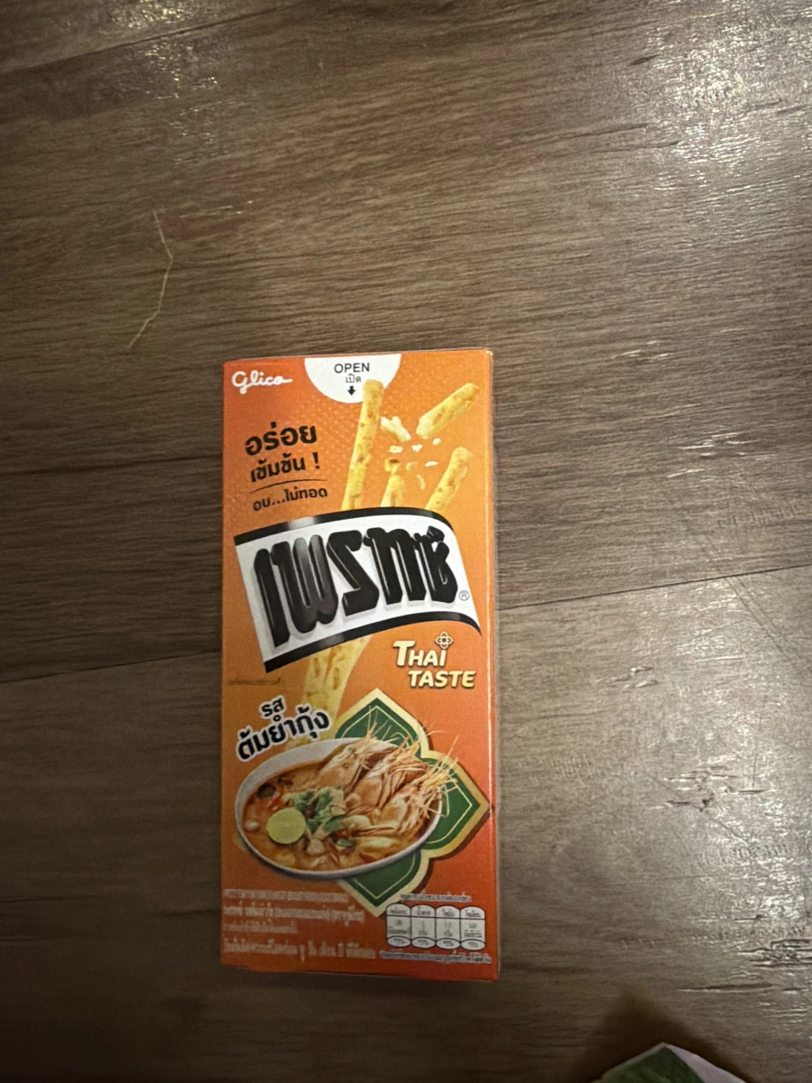 Glico Pretz 冬蔭功口味餅乾棒 (泰國版)