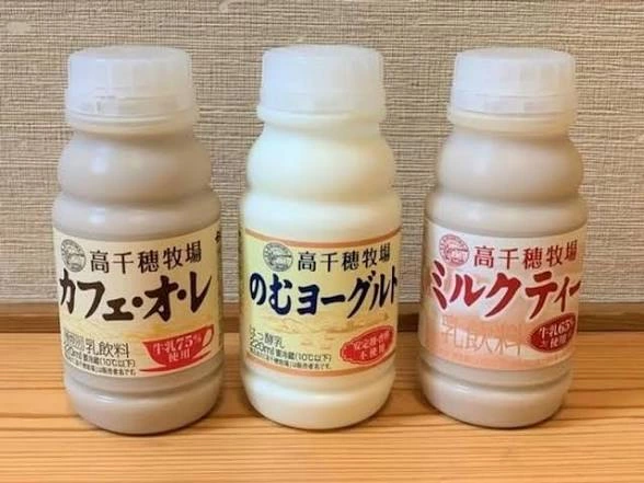 高千穗牧場咖啡歐蕾、高千穗牧場飲用型優格等