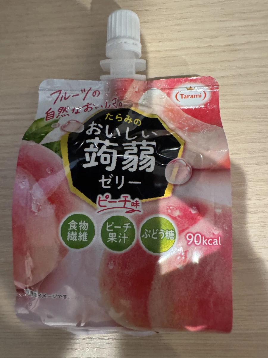 Tarami 蜜桃口味蒟蒻果凍