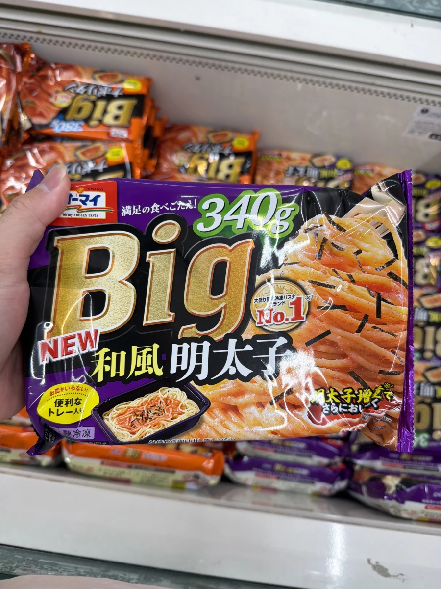 Oh'my Big 和風明太子冷凍義大利麵