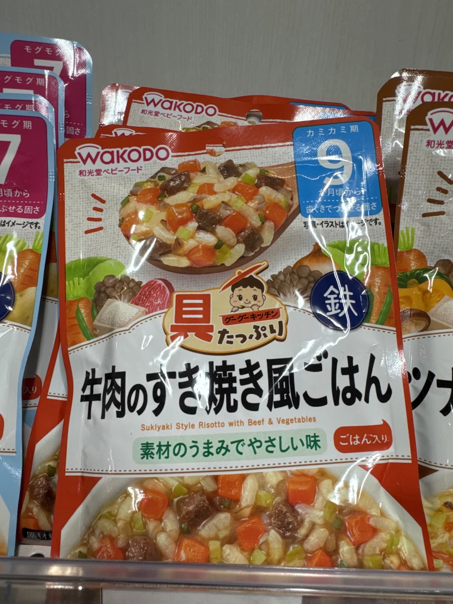 WAKODO 和光堂牛肉壽喜燒風味嬰兒飯