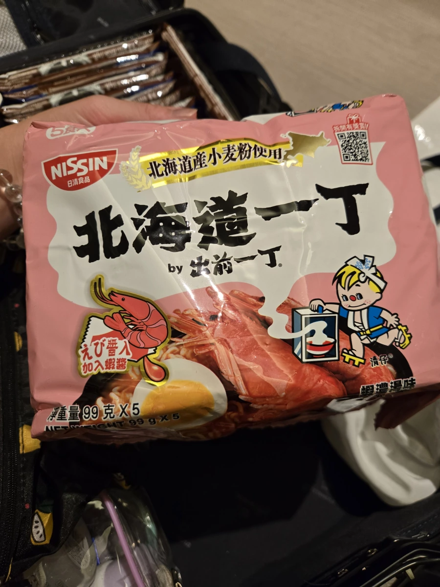 日清北海道一丁蝦濃湯味泡麵
