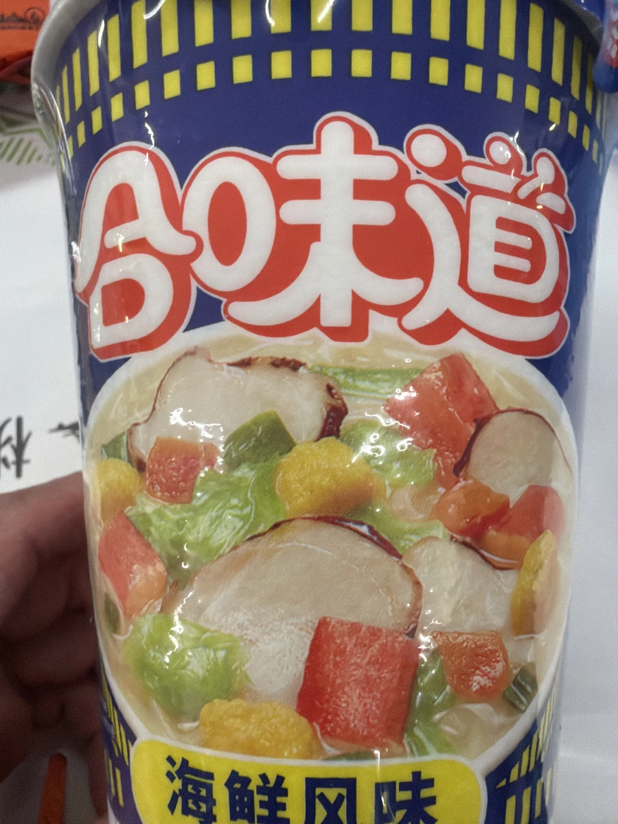 日清合味道海鮮風味杯麵