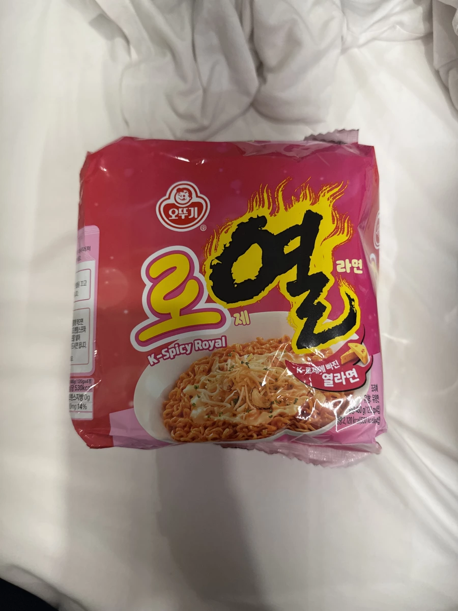 不倒翁 (Ottogi) 熱拉麵 - 奶油玫瑰風味