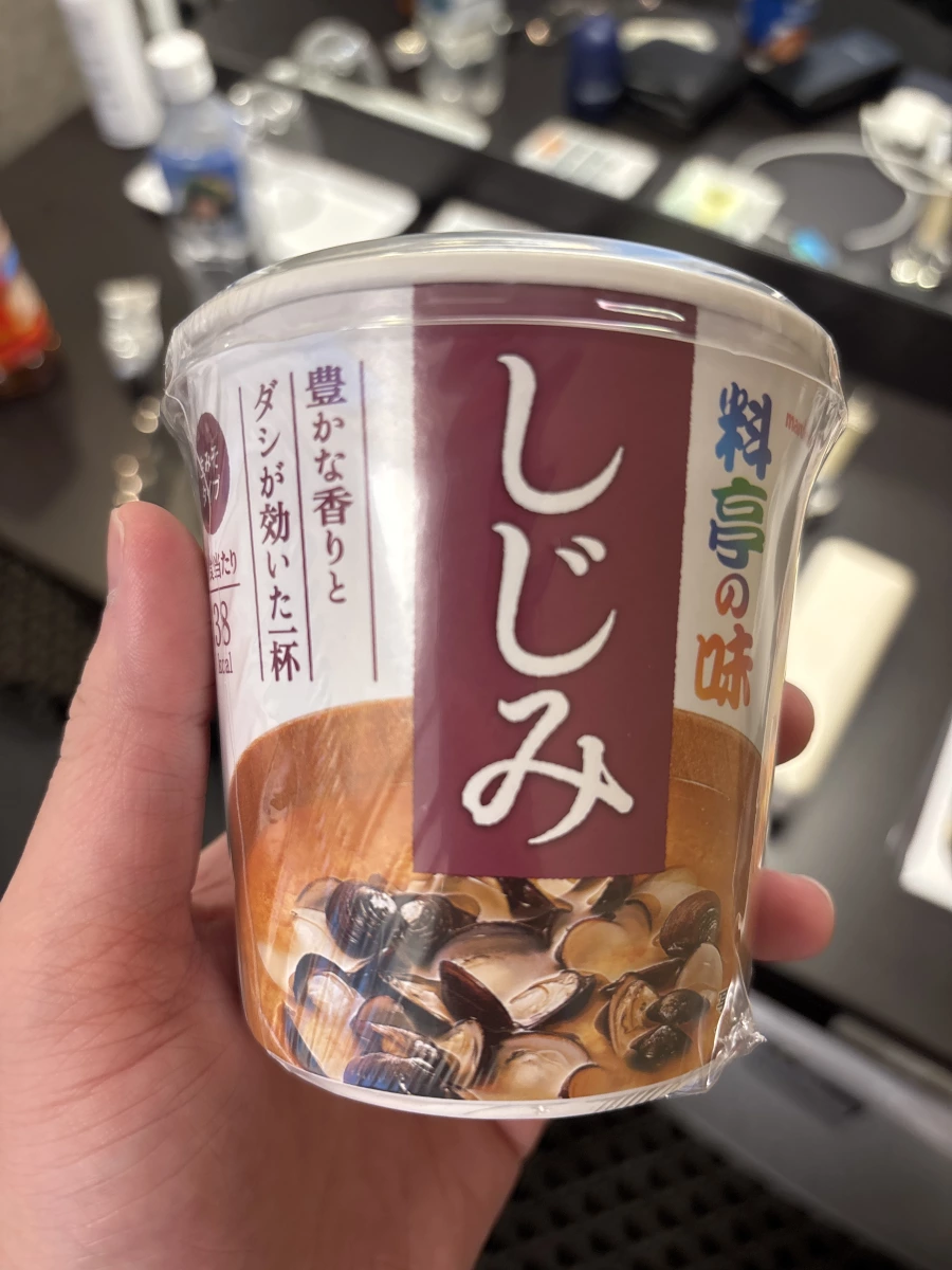 Marukome 料亭之味 蜆肉味噌湯 (杯裝)