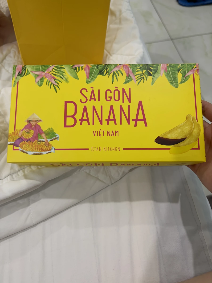 SÀI GÒN BANANA 西貢香蕉餅乾