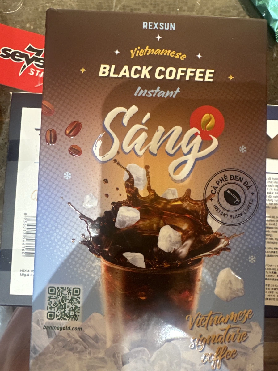 REXSUN 越南即溶黑咖啡