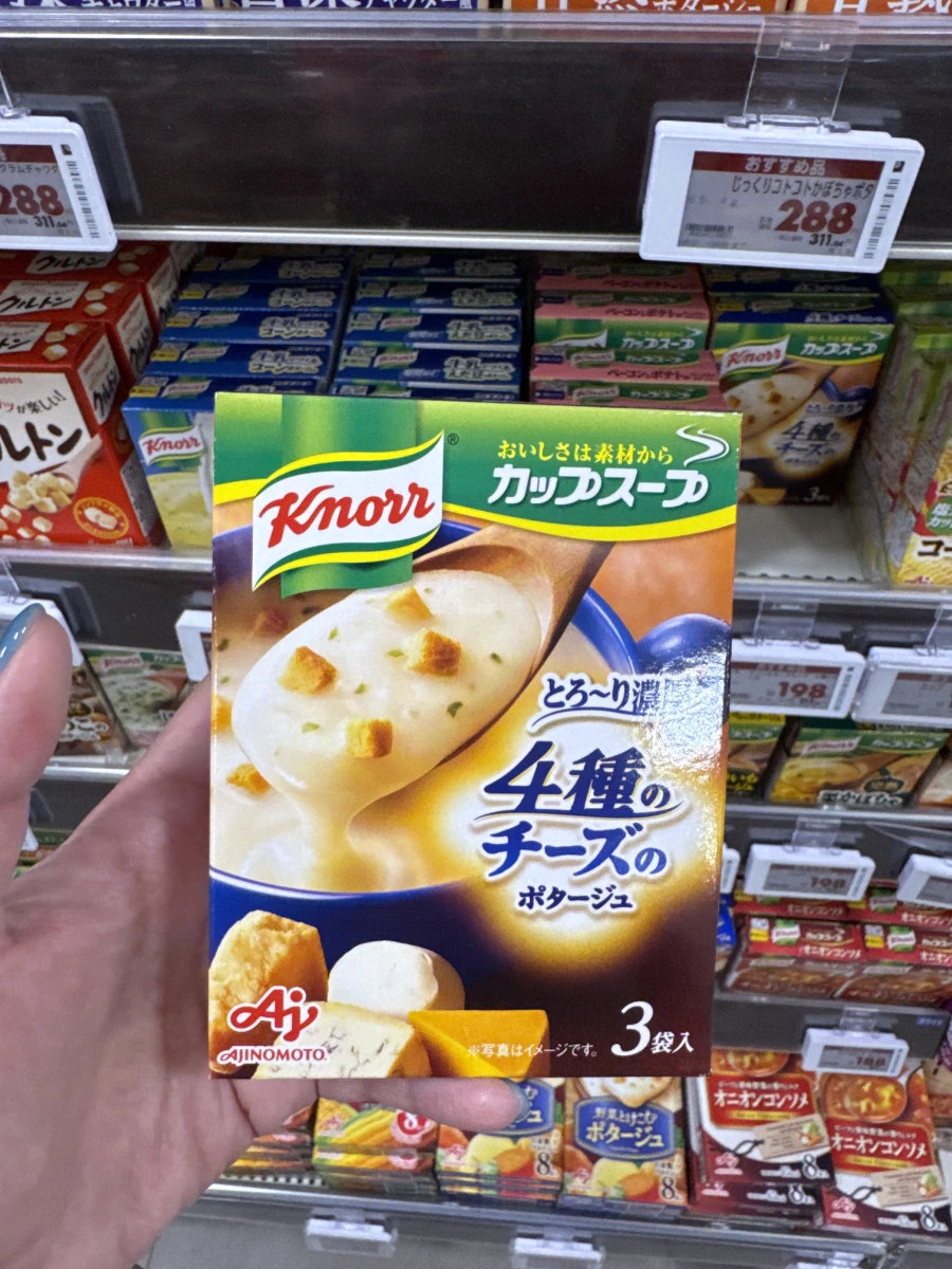 Knorr 康寶 4種起司濃湯 (3袋入)
