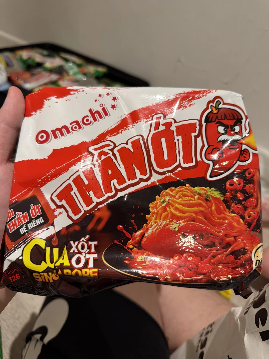 Omachi 越南新加坡辣椒蟹風味泡麵
