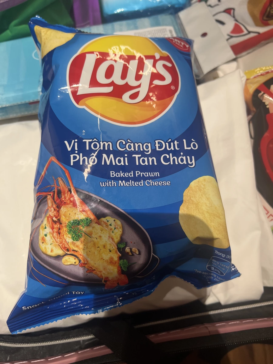 Lay's 焗烤大蝦配熔岩起司口味洋芋片