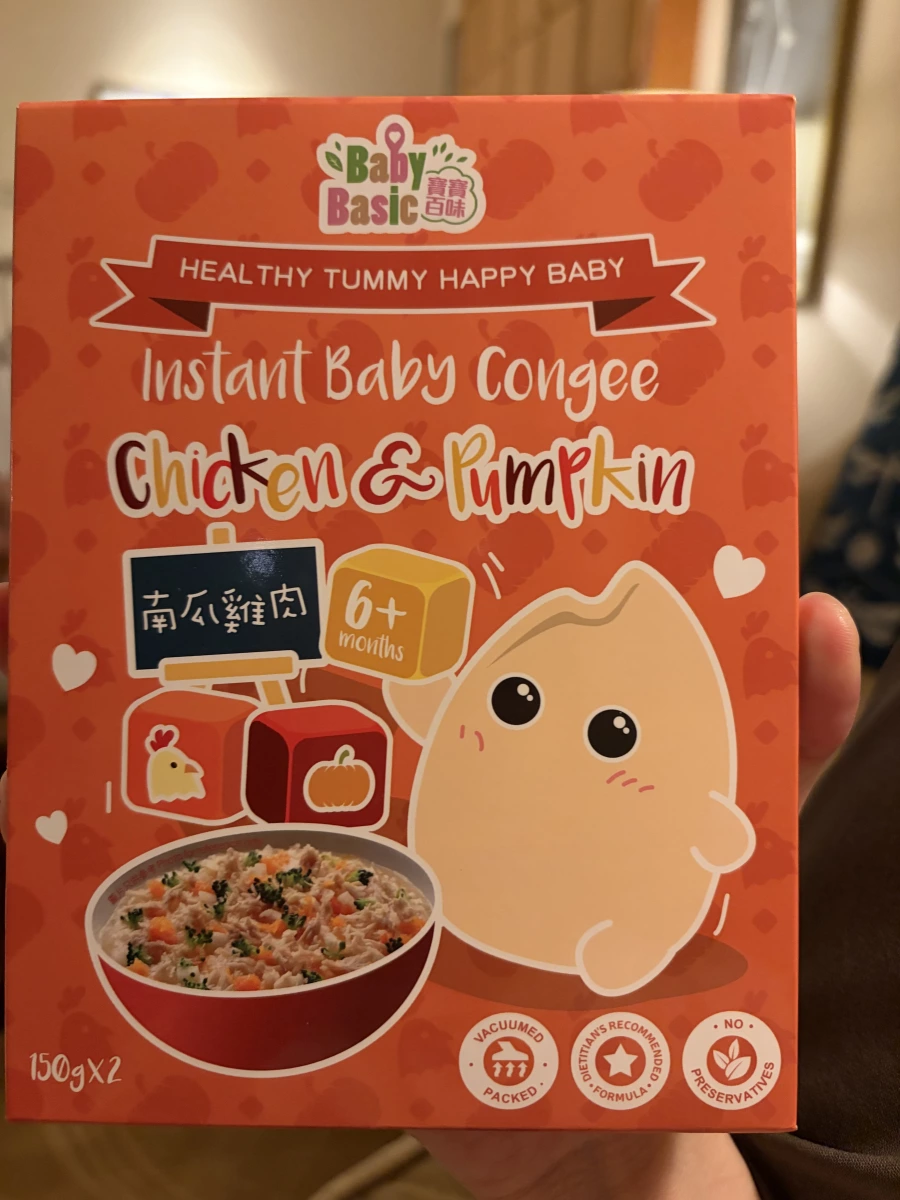 Baby Basic 寶寶百味 南瓜雞肉即食米粥