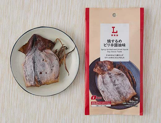 Lawson 燒烏賊（辛辣醬油味）