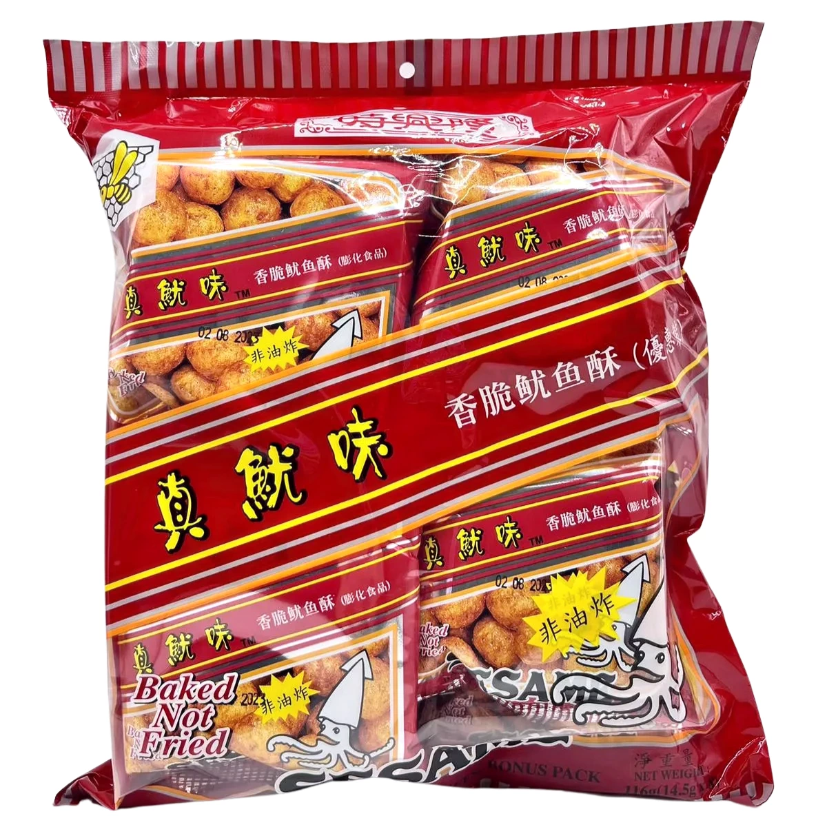 真魷味香脆魷魚酥
