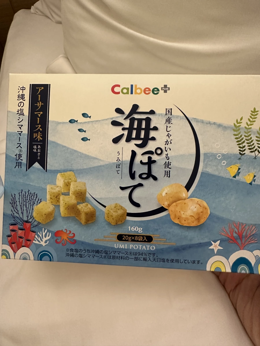 Calbee+ 海ぽて（石蓴鹽味）