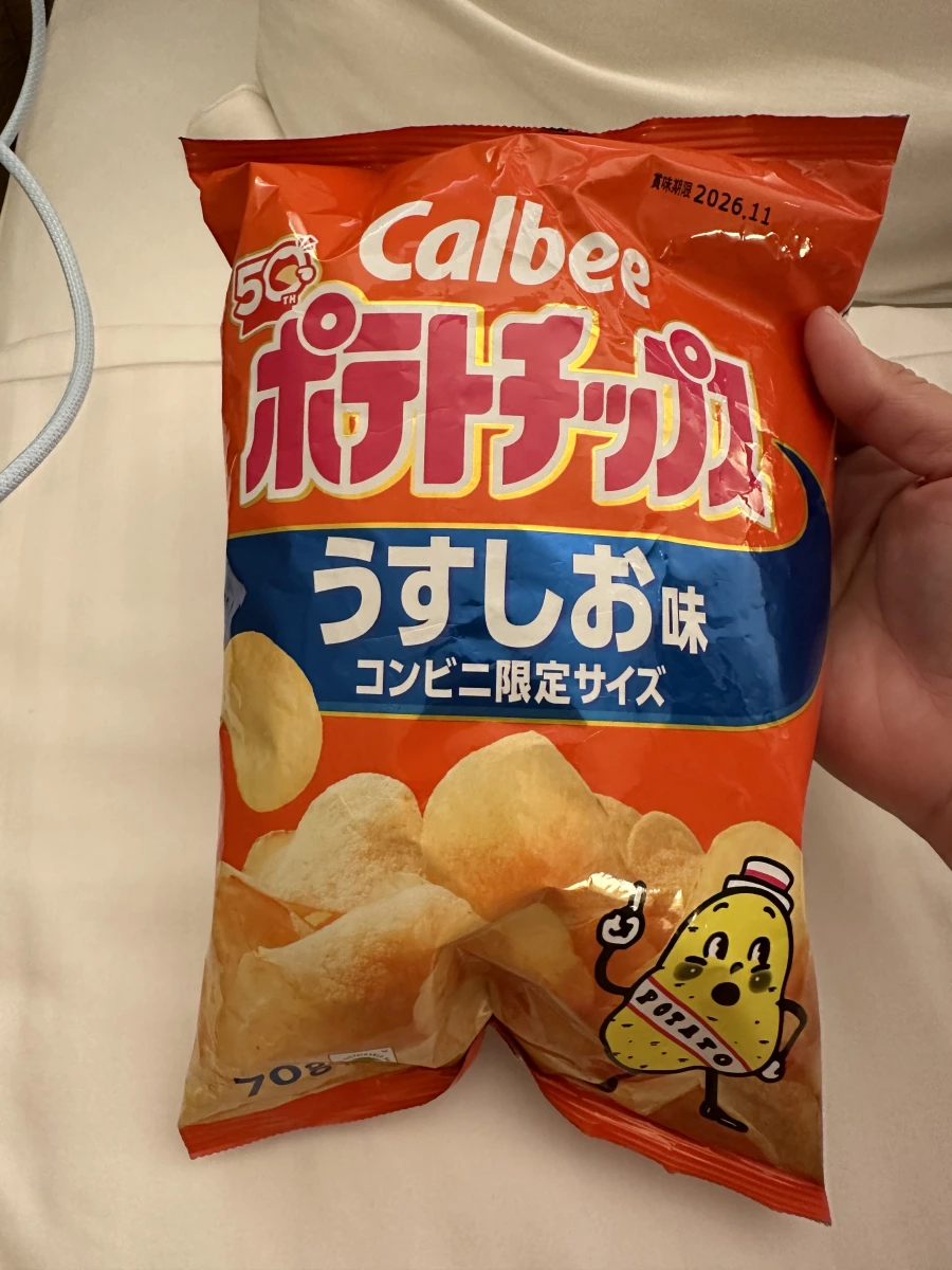 Calbee 卡樂比淡鹽味薯片