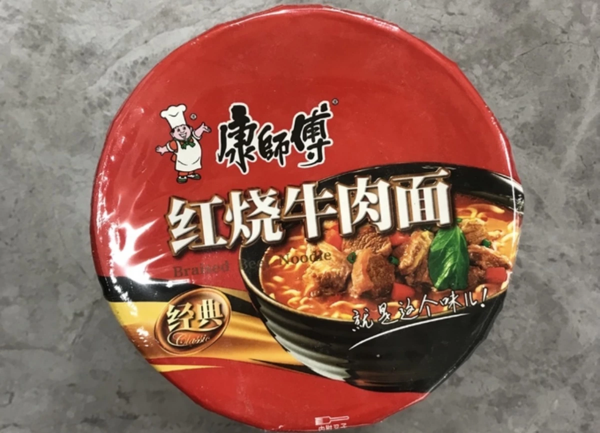 康師傅紅燒牛肉麵（碗裝）