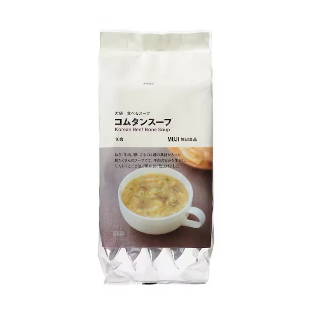 MUJI 無印良品 韓式牛骨湯 (10食入)