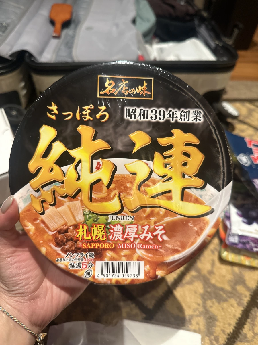 札幌純連濃厚味噌拉麵泡麵