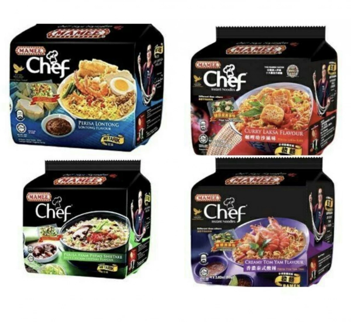 Mamee Chef 咖哩叻沙風味泡麵
