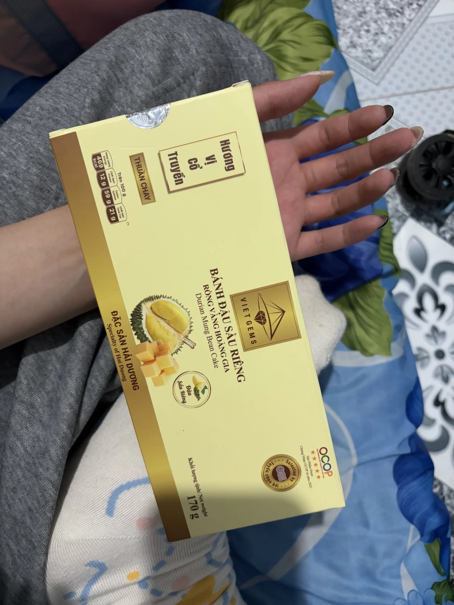VIETGEMS 越南龍金皇室榴槤綠豆糕