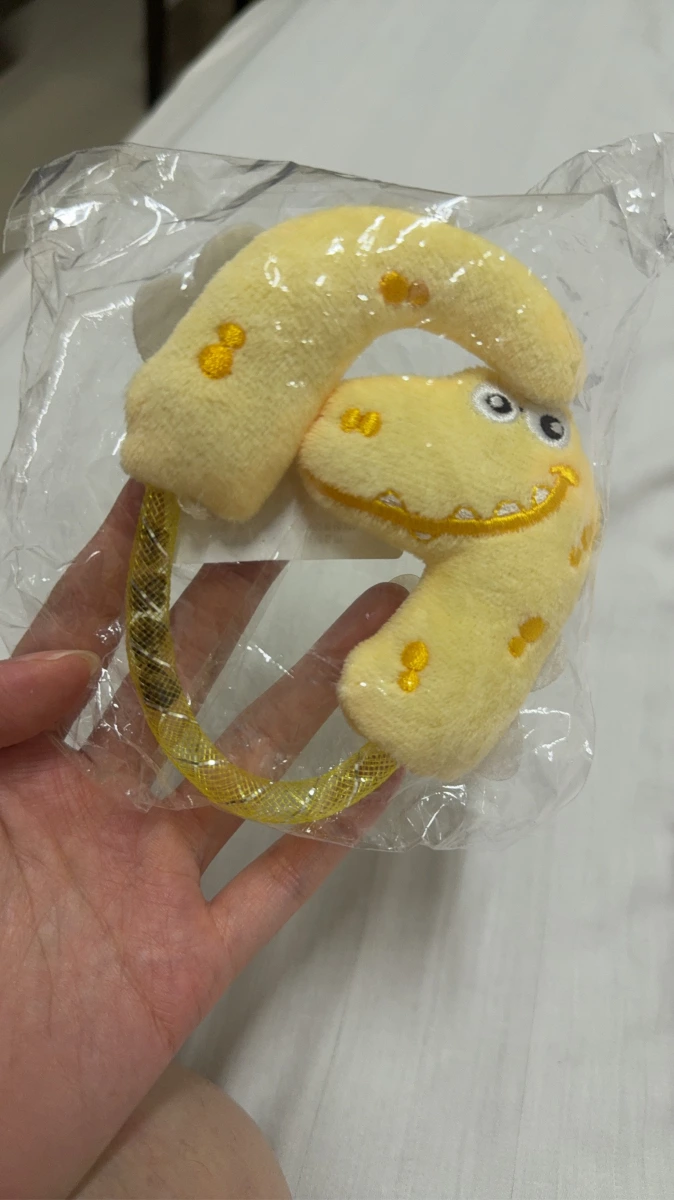恐龍造型絨毛髮箍
