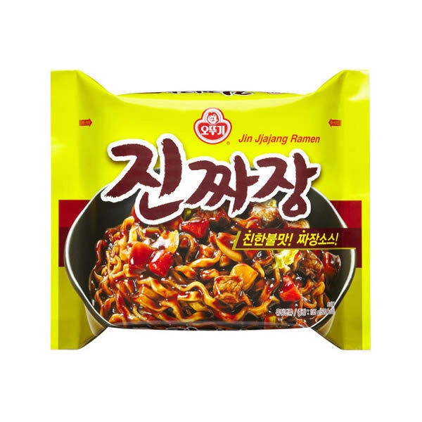 不倒翁 (Ottogi) 真炸醬麵 (Jin Jjajang Ramen)