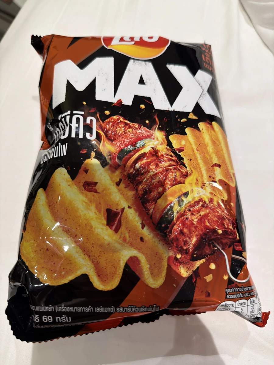 泰國樂事 Lay's MAX 燒烤風味洋芋片