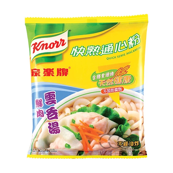 家樂牌快熟通心粉（雲吞鮮肉湯）