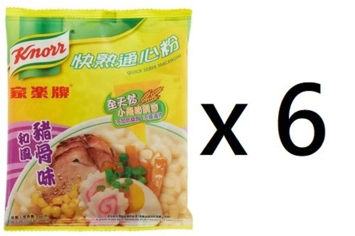 家樂牌快熟通心粉（和風豬骨味）