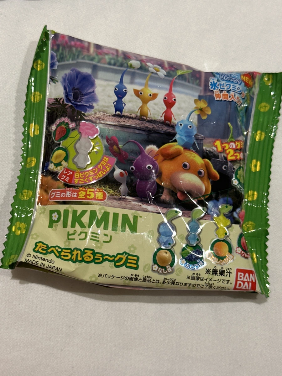 BANDAI 皮克敏可食用軟糖 (PIKMIN たべられるぅ～グミ)