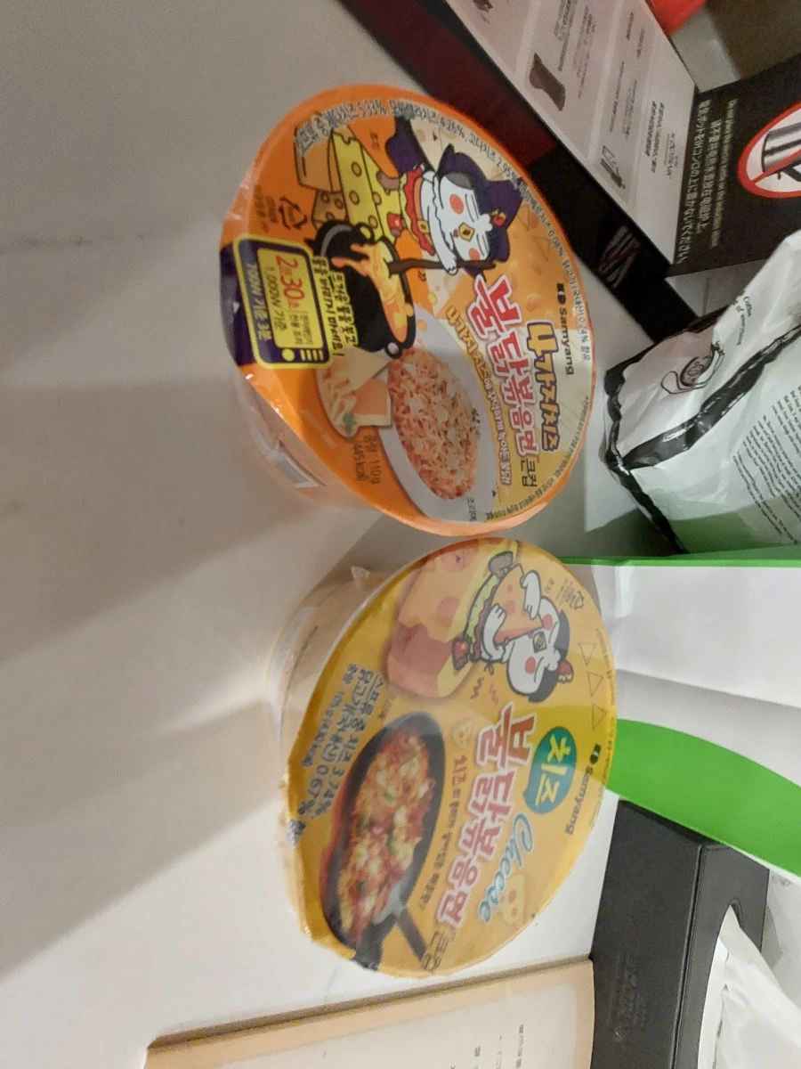 三養四種起司辣雞炒麵、三養起司辣雞炒麵