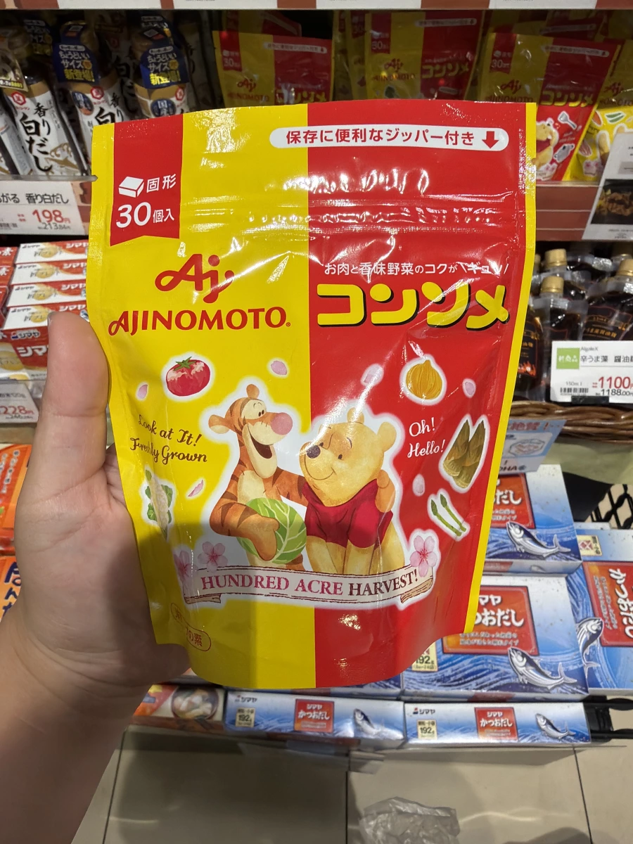 味之素 (Ajinomoto) 迪士尼包裝高湯塊 (Consommé)